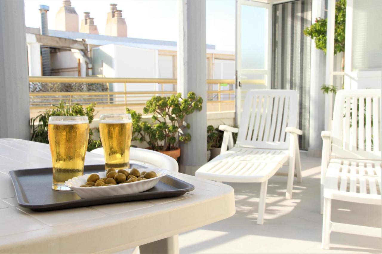 La Perla Apartment, Paradis Park, La Pineda - Atico 1ª Linea - Solarium - Wifi - Piscina Екстериор снимка